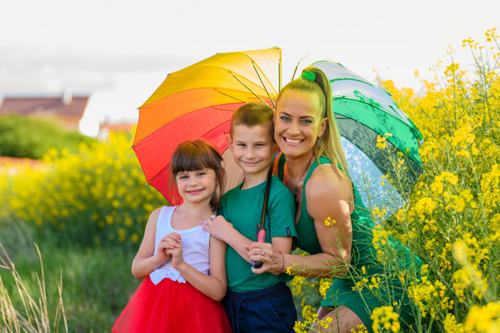 Семейни фотосесии - Дани, Лора и мама 3