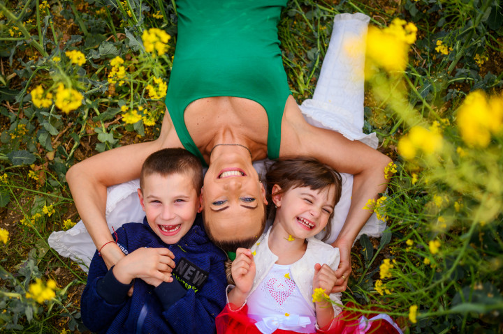 Семейни фотосесии - Дани, Лора и мама 5