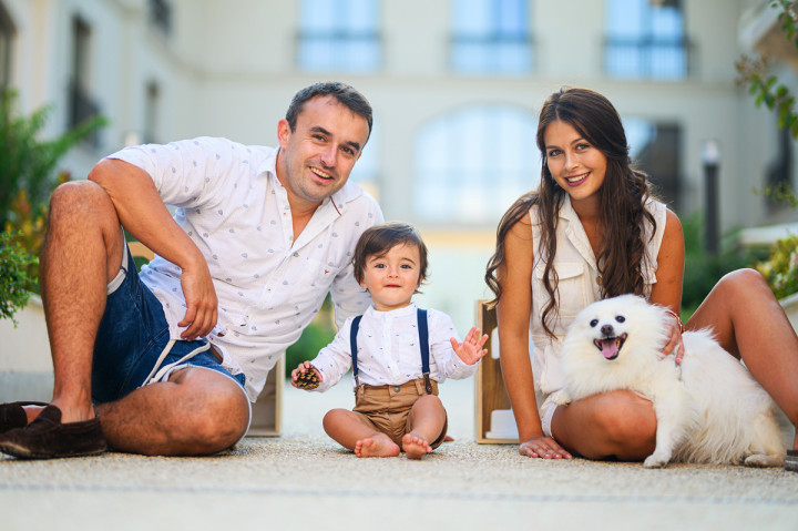 Семейни фотосесии - Макси, мама и татко 2