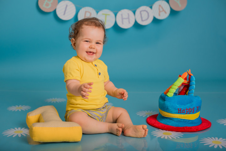 Детски фотосесии - Smash the cake - Явор 7