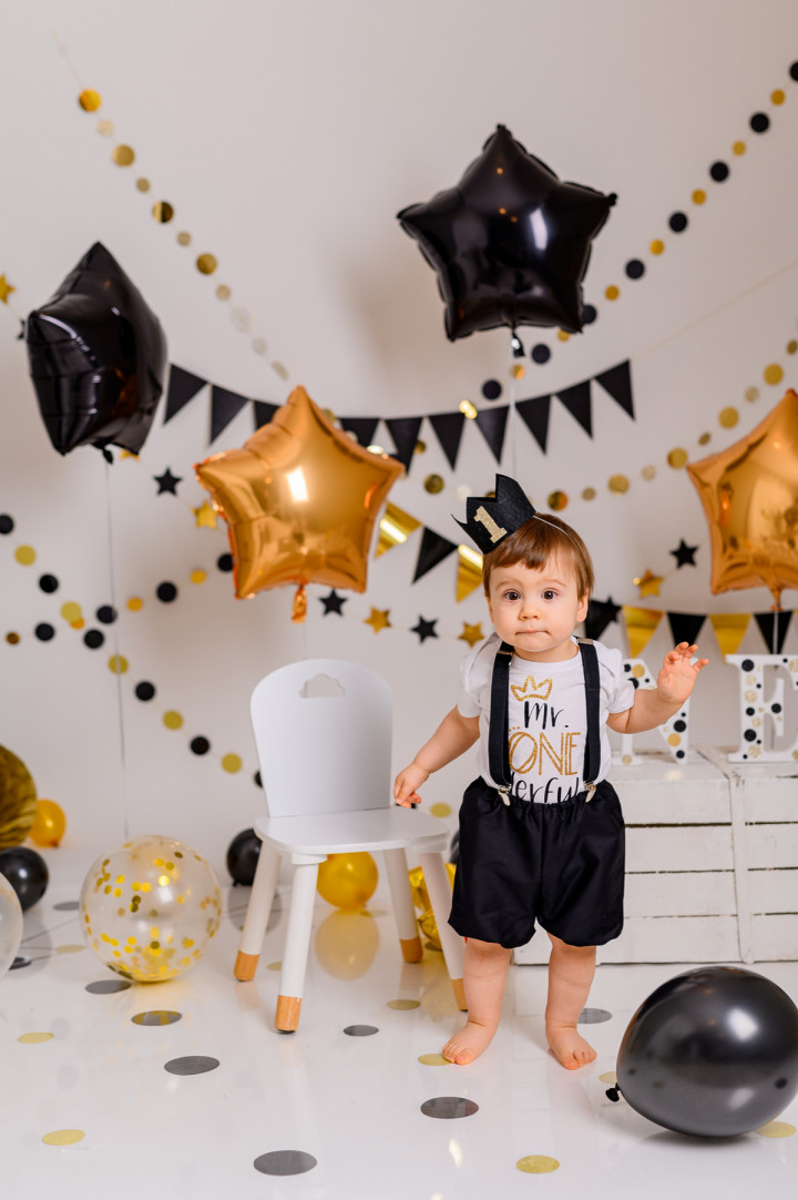 Детски фотосесии - Smash the cake - Тодор 1