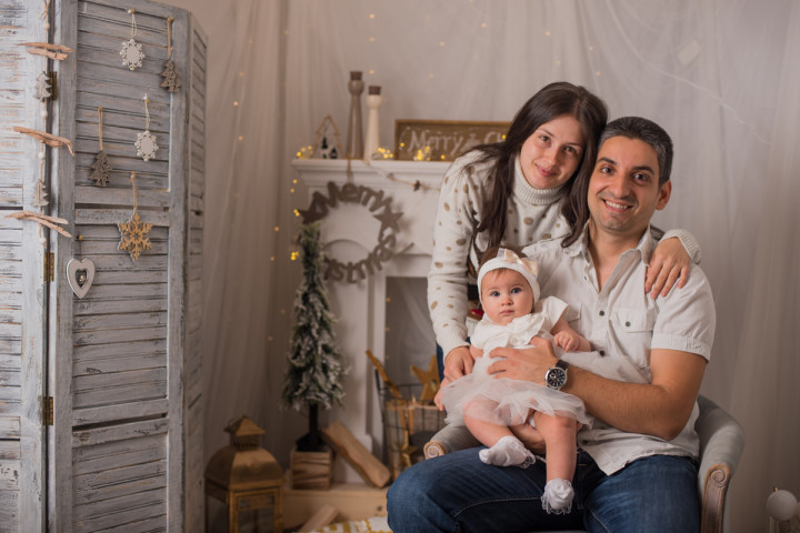 Коледни фотосесии  - Коледна фотосесия на Йоана 1