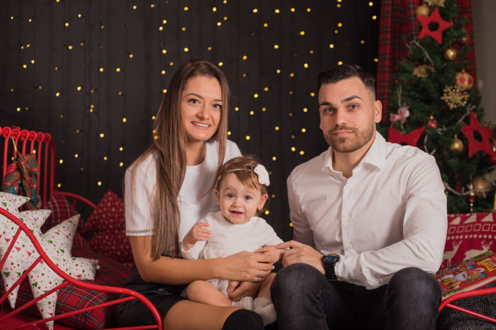 Коледни фотосесии  - Коледна фотосесия на Даяна 1