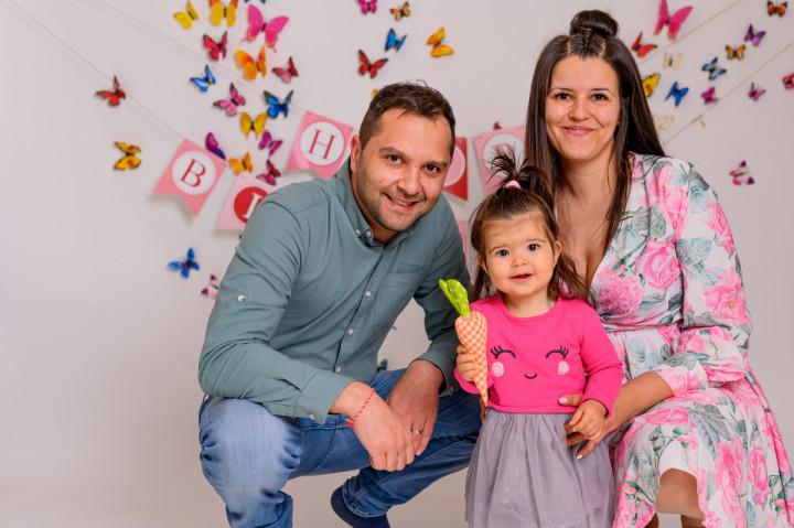 Детски фотосесии - Cake smash Лори 1