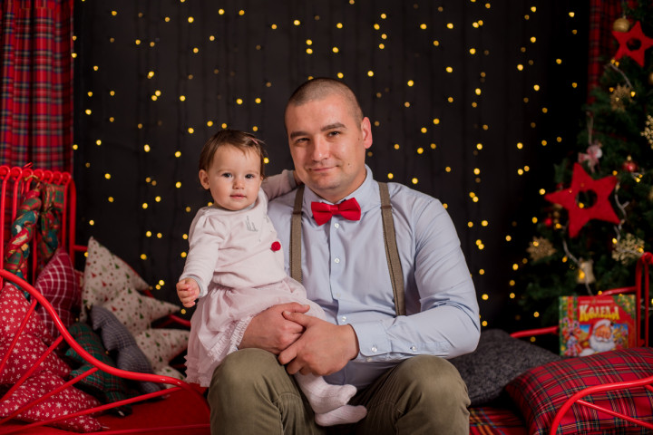 Коледни фотосесии  - Коледна фотосесия на Вера 1
