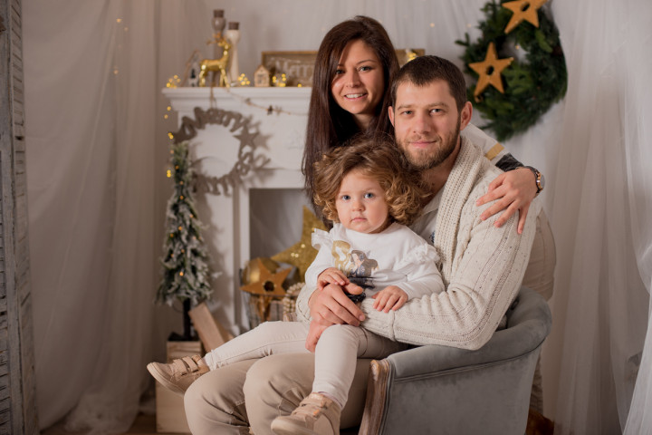 Коледни фотосесии  - Габи, Джеси и Айра 1