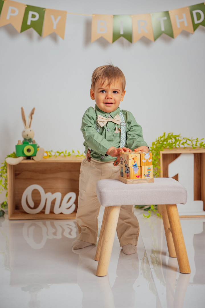 Детски фотосесии - Smash cake Цецо 1