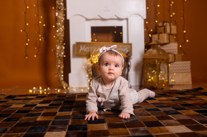 Детски фотосесии - Коледна фотосесия на Гали 3