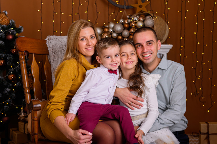 Коледни фотосесии  - Маги, Тони, мама и татко 1