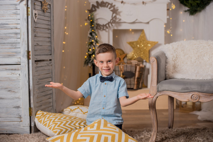 Коледни фотосесии  - Коледна фотосесия на Симеон 1