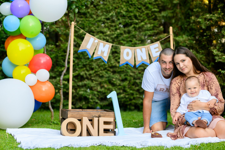 Детски фотосесии - Alex cake smash 1