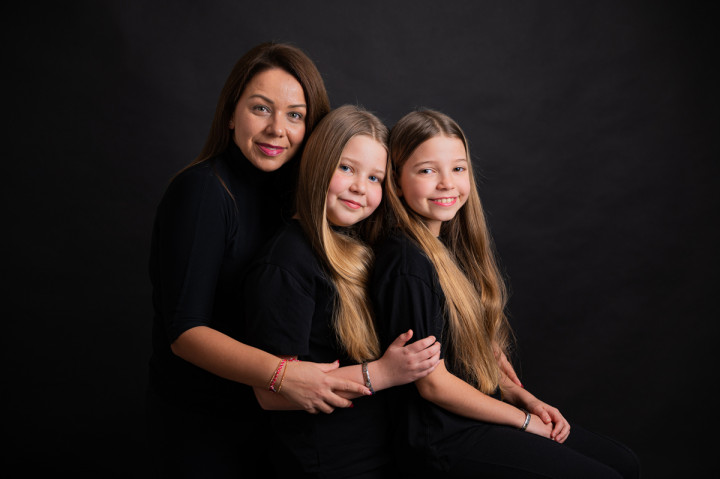 Семейни фотосесии - Ема, Никол и мама 2