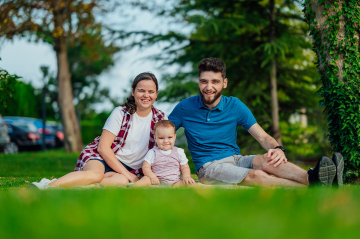 Семейни фотосесии - Мика на плажа 1