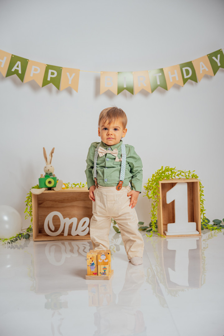 Детски фотосесии - Smash cake Цецо 2