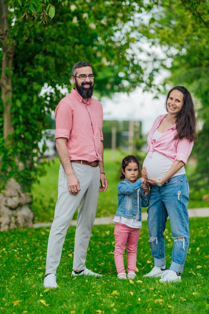 Фотосесия на бременна - Рачето, Дамян и Вяра 1