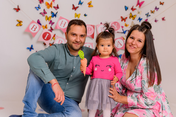 Детски фотосесии - Cake smash Лори 3