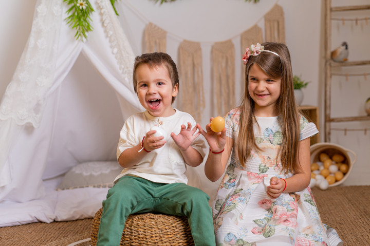 Пролетно-Великденски фотосесии - Елия и Тошко 1