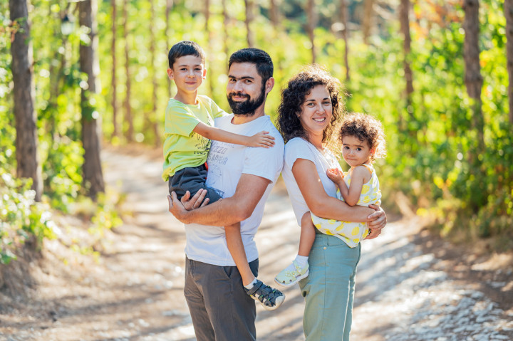 Семейни фотосесии - Вики, Дани, мама и тати 2