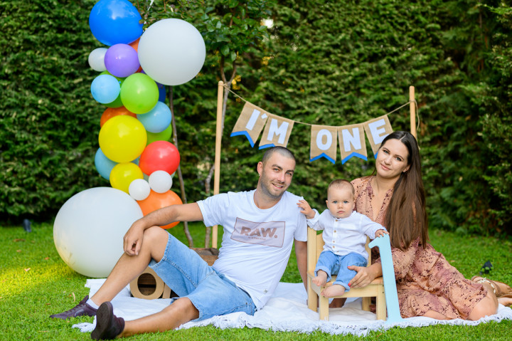 Детски фотосесии - Alex cake smash 2