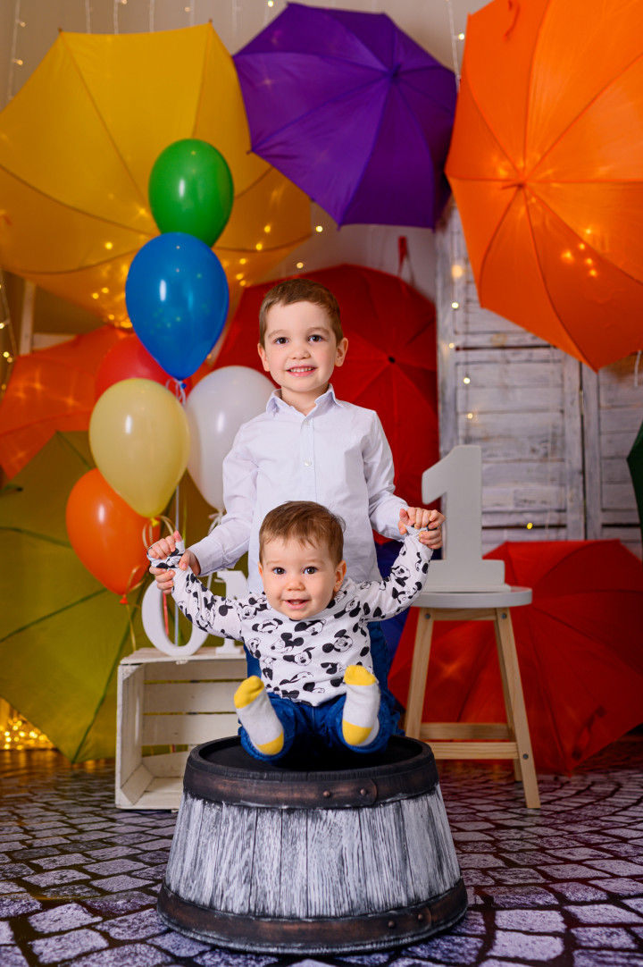 Детски фотосесии - Калоян на 1г. 2