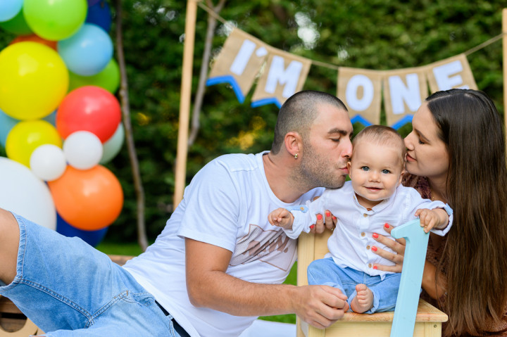 Детски фотосесии - Alex cake smash 3