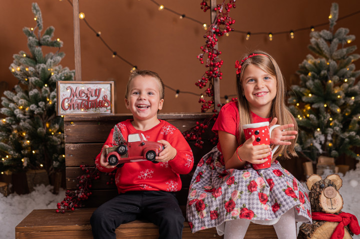 Коледни фотосесии  - Елия и Тошко Коледа 2022 5