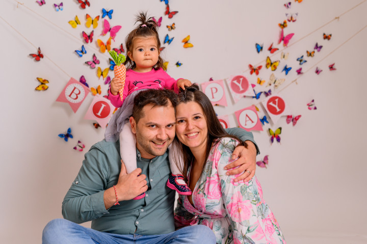 Детски фотосесии - Cake smash Лори 5