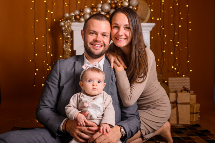 Детски фотосесии - Коледна фотосесия на Гали 10