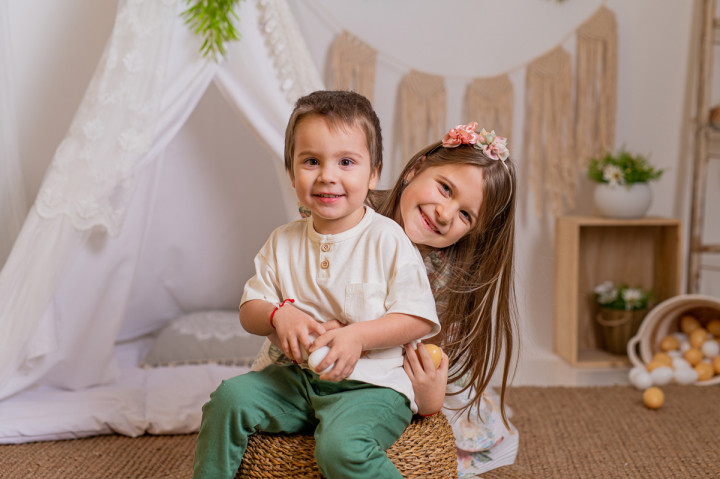 Пролетно-Великденски фотосесии - Елия и Тошко 2