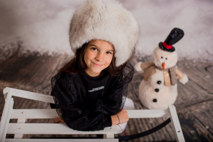 Коледни фотосесии  - Коледна фотосесия на Елена и Буба 1