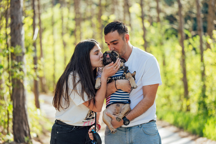 Фотосесия с домашен  любимец - Цвети, Митко и Маки 3