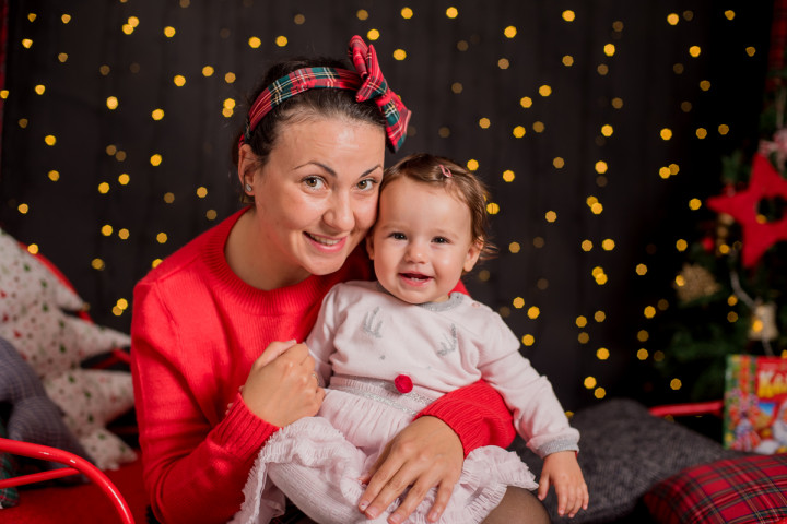 Коледни фотосесии  - Коледна фотосесия на Вера 4