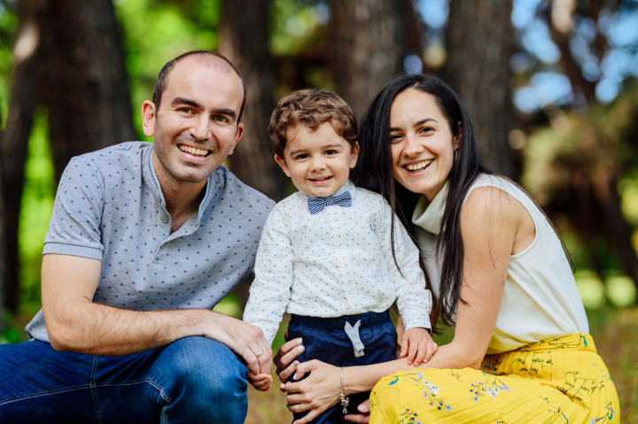 Семейни фотосесии - Дамян, мама и тати 3