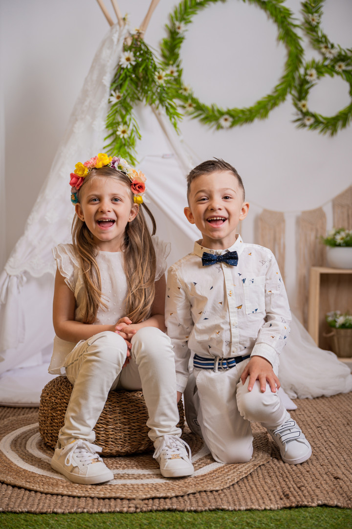 Пролетно-Великденски фотосесии - Софи и Папи 2