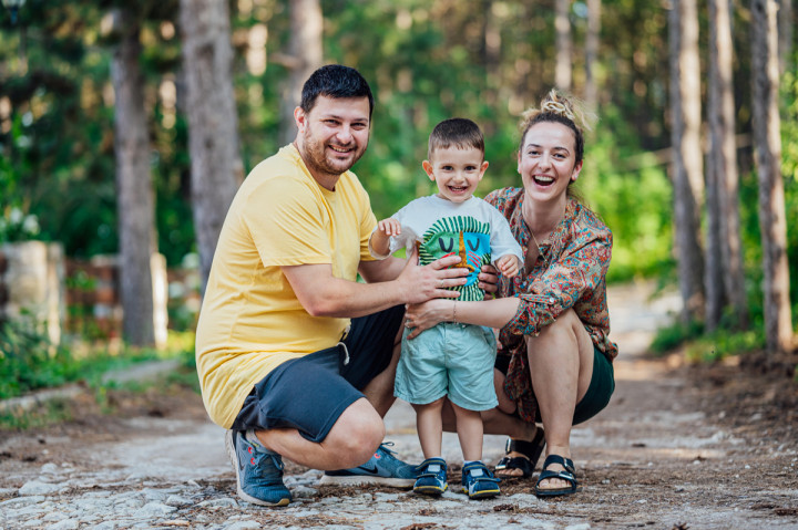 Семейни фотосесии - Алекс, мама и татко 1