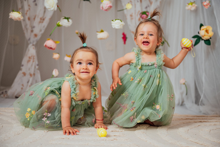 Детски фотосесии - Калина и Елица 5