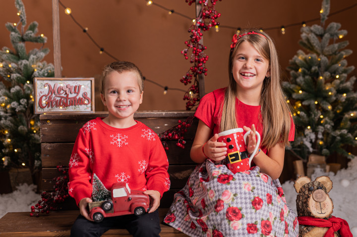 Коледни фотосесии  - Елия и Тошко Коледа 2022 6