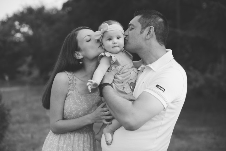 Бебешки фотосесии - Мария, мама и татко 3