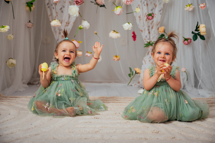 Детски фотосесии - Калина и Елица 6