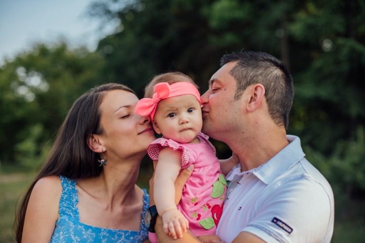 Бебешки фотосесии - Мария, мама и татко 4