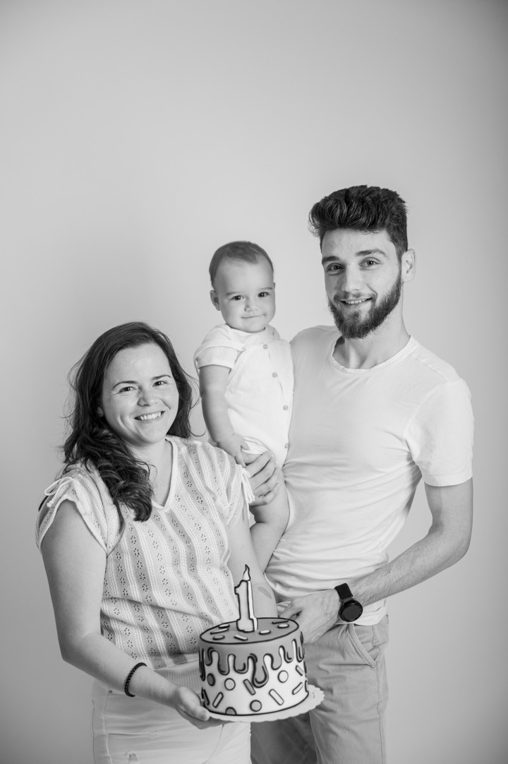 Детски фотосесии - Мика, мама и татко 5