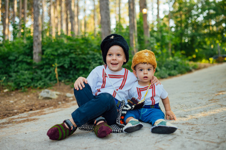 Семейни фотосесии - Дякови в носии 7