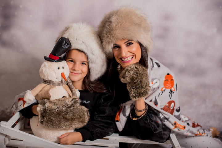 Коледни фотосесии  - Коледна фотосесия на Елена и Буба 3