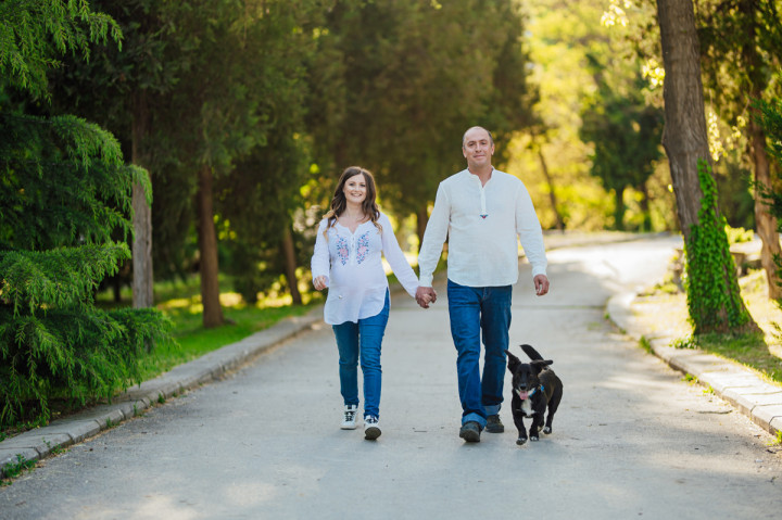 Фотосесия на бременна - Елена, Филип и Роки 1