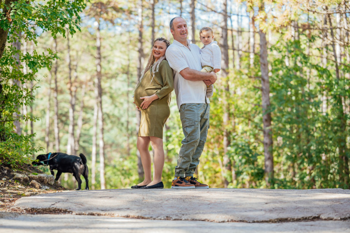 Фотосесия на бременна - Елена, Филип, Сами и Роки 6
