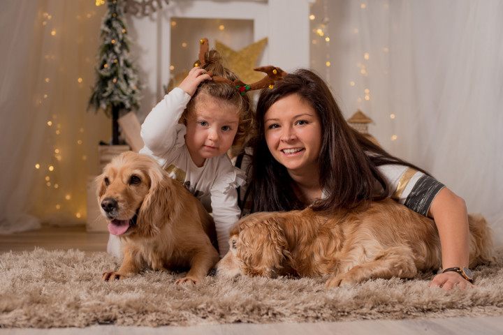 Коледни фотосесии  - Габи, Джеси и Айра 5