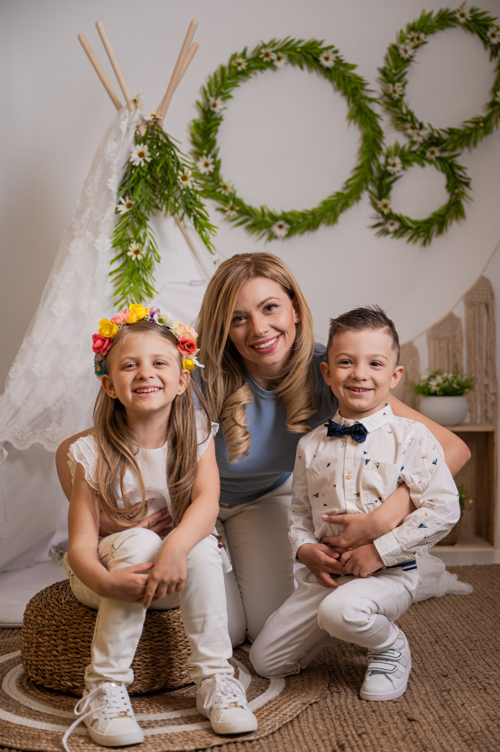 Пролетно-Великденски фотосесии - Софи и Папи 4