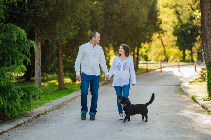 Фотосесия на бременна - Елена, Филип и Роки 3