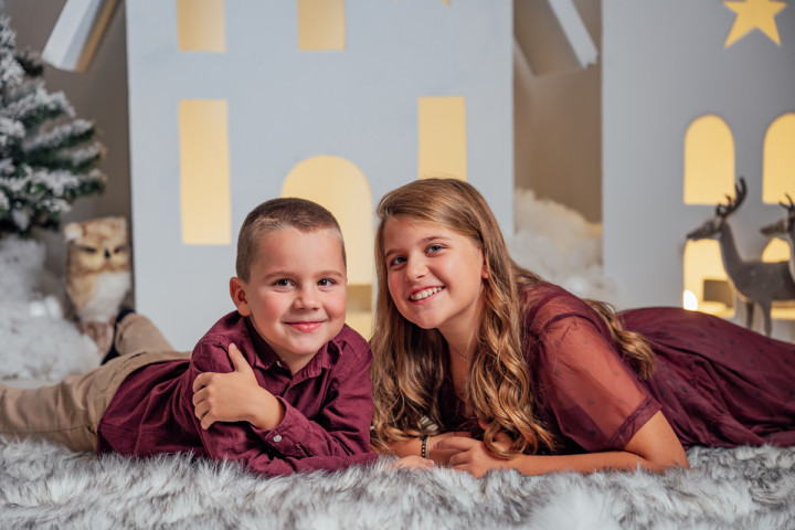 Коледни фотосесии  - сем.Щереви 2025 5