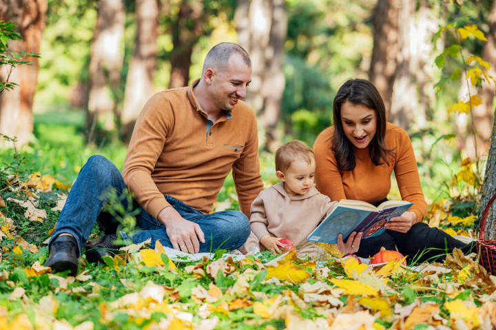 Семейни фотосесии - Есенна фотосесия на Сами 3
